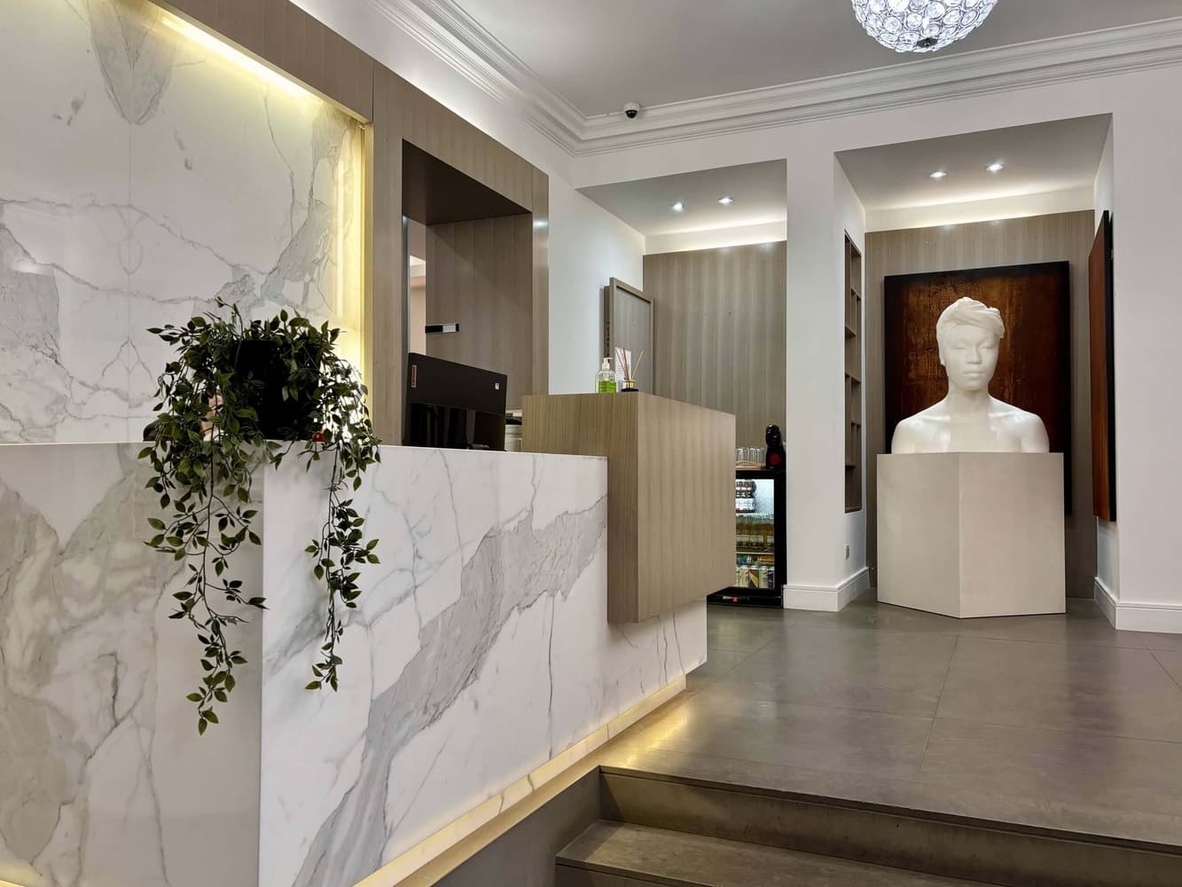 IV Drip Clinic London reception