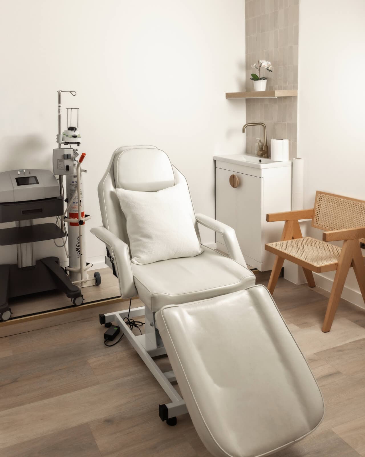 Ozone therapy treatment room at our Mayfair clinic in London